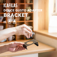 Load image into Gallery viewer, Aluminum Dosing Holder Basket for Dolce Gusto Reusable Coffee Powder Adapter EDG Lumio DG325 Capsule Filter Coffeeware Tool