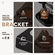 Load image into Gallery viewer, Aluminum Dosing Holder Basket for Dolce Gusto Reusable Coffee Powder Adapter EDG Lumio DG325 Capsule Filter Coffeeware Tool