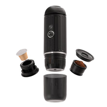 Load image into Gallery viewer, I Cafilas Heating Portable Espresso Coffee Machine for Car & Home Camping Coffee Maker Fit Nespresso Capsule Ground Coffee Powder