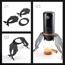 Load image into Gallery viewer, Icafilas Portable Travel Holder Stand For Car Coffee Maker Portable Espresso Coffee Machine Coffee Accessories