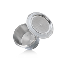 Load image into Gallery viewer, Refillable STAINLESS STEEL Metal Reusable Capsule For Instant Coffee Machine Refillable Coffee Filter