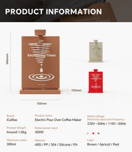 Load image into Gallery viewer, I CAFILAS Smart Electricity American Coffee Machine With Foldable Plug-in Automatic Coffee Makers For All In One Portable Travel