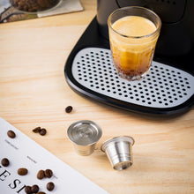 Load image into Gallery viewer, Refillable STAINLESS STEEL Metal Reusable Capsule For Instant Coffee Machine Refillable Coffee Filter