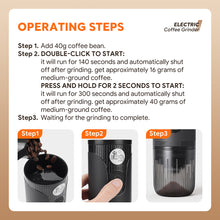 Load image into Gallery viewer, New Product USB Rechargeable Portable Electric Coffee Grinder Icafilas Coffee Maker Machine