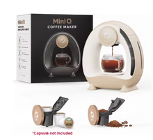 Load image into Gallery viewer, Mini Q American Coffee Machine 2 Coffee Adapter fit for K cup & Coffee Ground 4-8 Oz Single Serve Coffee Maker