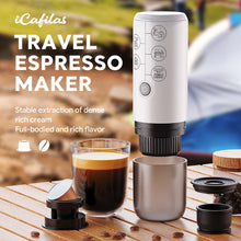 Load image into Gallery viewer, Travel Portable Espresso Coffee Machine for Car & Home Camping Coffee Maker 2-in-1 Capsule Powder Nespresso or Dolce Gusto