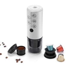 Load image into Gallery viewer, Travel Portable Espresso Coffee Machine for Car & Home Camping Coffee Maker 2-in-1 Capsule Powder Nespresso or Dolce Gusto