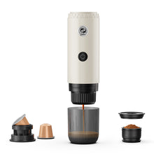 Load image into Gallery viewer, Portable Espresso Coffee Machine 3-in-1 Capsule Coffee Maker for Car & Home Camping with NS & Ground Coffee & DG Capsules