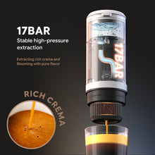 Load image into Gallery viewer, Travel Portable Espresso Coffee Machine for Car & Home Camping Coffee Maker 2-in-1 Capsule Powder Nespresso or Dolce Gusto
