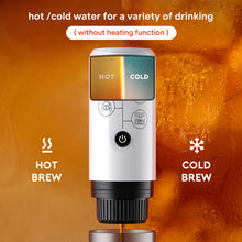 Load image into Gallery viewer, Travel Portable Espresso Coffee Machine for Car & Home Camping Coffee Maker 2-in-1 Capsule Powder Nespresso or Dolce Gusto