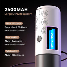 Load image into Gallery viewer, Travel Portable Espresso Coffee Machine for Car & Home Camping Coffee Maker 2-in-1 Capsule Powder Nespresso or Dolce Gusto