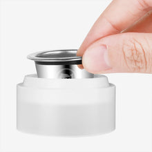 Load image into Gallery viewer, Icafilas Reusable Coffee Capsule For Nespresso Stainless Steel Espresso Crema Filter Aluminum Dosing Lid
