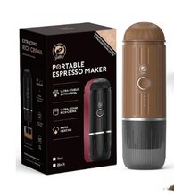 Load image into Gallery viewer, I Cafilas Heating Portable Espresso Coffee Machine for Car & Home Camping Coffee Maker Fit Nespresso Capsule Ground Coffee Powder