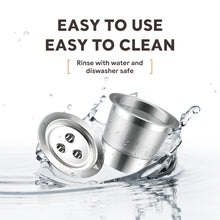 Load image into Gallery viewer, Reusable K Cups Coffee Pod Filters Stainless Steel Refillable k-Cups for Keurig Ninja CFP201 CFP301 Dual Brew Pro Machine