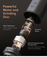 Load image into Gallery viewer, iCafilas All-In-One Grinding & Brewing Portable Electric Coffee Grinder Profession Multifunctional Beans Grinder Coffee Maker