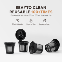 Load image into Gallery viewer, Reusable Coffee K-cup Coffee Capsules Dripper Compatable withNinja CFP201 CFP301 DualBrew Pro Machine ICafilas