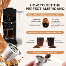 Load image into Gallery viewer, Reusable K Cups Coffee Pod Filters Stainless Steel Refillable k-Cups for Keurig Ninja CFP201 CFP301 Dual Brew Pro Machine