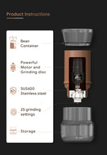 Load image into Gallery viewer, iCafilas FK14 Electric Coffee Maker Rechargeable Portable Espresso Compatible Ground Coffee for Office Traveling