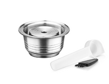Load image into Gallery viewer, 70/230ML Coffee Capsules For Nespresso Vertuo Vertuoline GCA1 & Delonghi ENV135 Stainless Steel Refillable Reusable Pod Filters