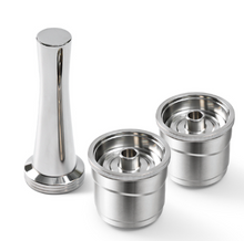 Load image into Gallery viewer, iCafilas Reusable illy Coffee Capsule 304 Stainless Steel Rich Cream Compatibility illy X7,illy Y3,illy Y5