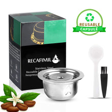 Load image into Gallery viewer, Reusable Stainless Steel Coffee Filter for Vretuoline Capsule New Version