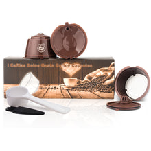 Load image into Gallery viewer, Reusable Dolce Gusto Capsules Refillable Holder Crema Version