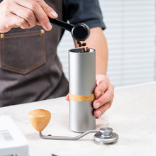 Load image into Gallery viewer, I Cafilas Manual Grinder Portable High Quality Adjustable 420 Stainless Steel Burr Outdoor Grinder Double Bearing Positioning