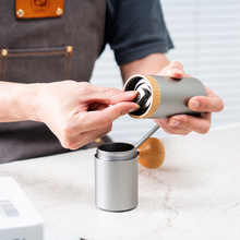 Load image into Gallery viewer, I Cafilas Manual Grinder Portable High Quality Adjustable 420 Stainless Steel Burr Outdoor Grinder Double Bearing Positioning