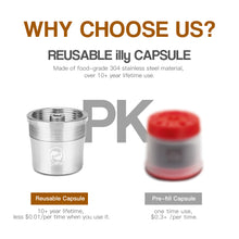Load image into Gallery viewer, Stainless Steel Refillable Coffee Pods  Compatible for X7.1 X8 X9 Y3