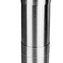Load image into Gallery viewer, Silver Coffee Grinder Mini Stainless Steel Hand Handmade Bean Burr Grinders Mill Tools Adjustable Grinding Thickness Sprayer