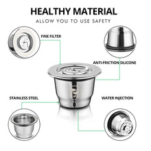 Load image into Gallery viewer, i Cafilas Reusable Coffee Pods For Nespresso Refillable Crema Espresso Capsule