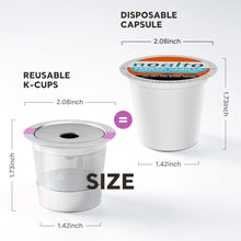 Load image into Gallery viewer, Coffee Capsule Cup For Keurig K Supre Me P-Lus Coffee Maker Coffee Filter Refillable Stainless Steel Coffee Capsule Cup