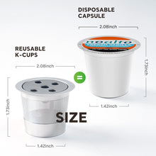 Load image into Gallery viewer, Coffee Capsule Cup For Keurig K Supre Me P-Lus Coffee Maker Coffee Filter Refillable Stainless Steel Coffee Capsule Cup