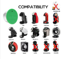 Load image into Gallery viewer, Stainelss Steel Metal Reusable Dolce Gusto Capsule
