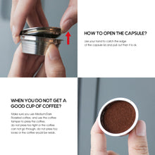 Load image into Gallery viewer, Stainless Steel Metal For Lavaza a modo mio Reusable Coffee Capsule Filter