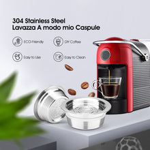 Load image into Gallery viewer, Stainless Steel Metal For Lavaza a modo mio Reusable Coffee Capsule Filter