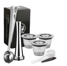 Load image into Gallery viewer, i Cafilas Reusable Coffee Pods For Nespresso Refillable Crema Espresso Capsule