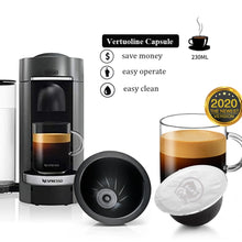Load image into Gallery viewer, Reusable Vertuo Pods Compatible with Nespresso Vertuoline GCA1 230ml