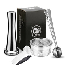 Load image into Gallery viewer, Stainless Steel Metal Coffee Capsule Pod Compatible for Lavazza Espresso Point
