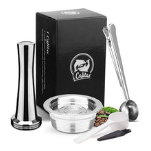 Load image into Gallery viewer, iCafilas Coffee Filters For Lavazza Reusable Stainless Steel Refillable Coffee Capsule For Lavazza A Modo Mio Machine