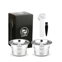 Load image into Gallery viewer, iCafilas Refillable Coffee Capsule Pod For K-fee Reusable Cafe Filters For Tchibo Cafissimo Classic Machine with Tamper