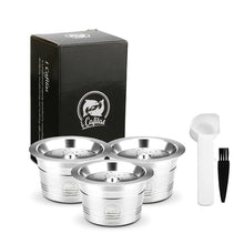 Load image into Gallery viewer, iCafilas Refillable Coffee Capsule Pod For K-fee Reusable Cafe Filters For Tchibo Cafissimo Classic Machine with Tamper