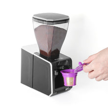 Load image into Gallery viewer, Coffee Capsule Filler 110g Capacity Half-Mechanical Reusable Coffee Capsule Filling Device Coffee Powder Filler