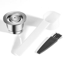 Load image into Gallery viewer, iCafilas For Nespresso Refillable Capsule Two Version Reutilizable Stainless Steel Reusable Coffee Filter Espresso Coffee Pod
