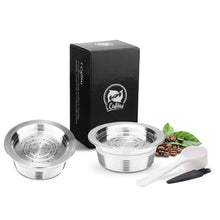 Load image into Gallery viewer, Reusable Refillable Coffee Capsule Cup For Lavazza A Modo Mio Jolie Espria Idola Stainless Steel Metal Coffee Capsules Cup Pod