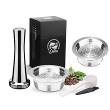 Load image into Gallery viewer, Reusable Refillable Coffee Capsule Cup For Lavazza A Modo Mio Jolie Espria Idola Stainless Steel Metal Coffee Capsules Cup Pod