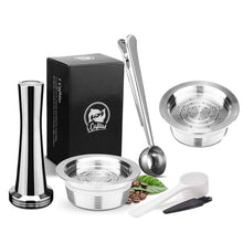 Load image into Gallery viewer, Reusable Refillable Coffee Capsule Cup For Lavazza A Modo Mio Jolie Espria Idola Stainless Steel Metal Coffee Capsules Cup Pod