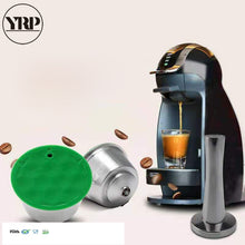 Load image into Gallery viewer, coffee capsule dolce gusto Stainless metal New milk foam capsule reusable milk frother espresso cafe filter machine Accessories
