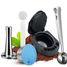Load image into Gallery viewer, iCafilas  Refillable Adapter for Dolce Gusto  Coffee Capsule Nescafe  Reusable Capsule Transfer Compatible with Geino Mahcine