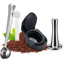 Load image into Gallery viewer, iCafilas  Refillable Adapter for Dolce Gusto  Coffee Capsule Nescafe  Reusable Capsule Transfer Compatible with Geino Mahcine